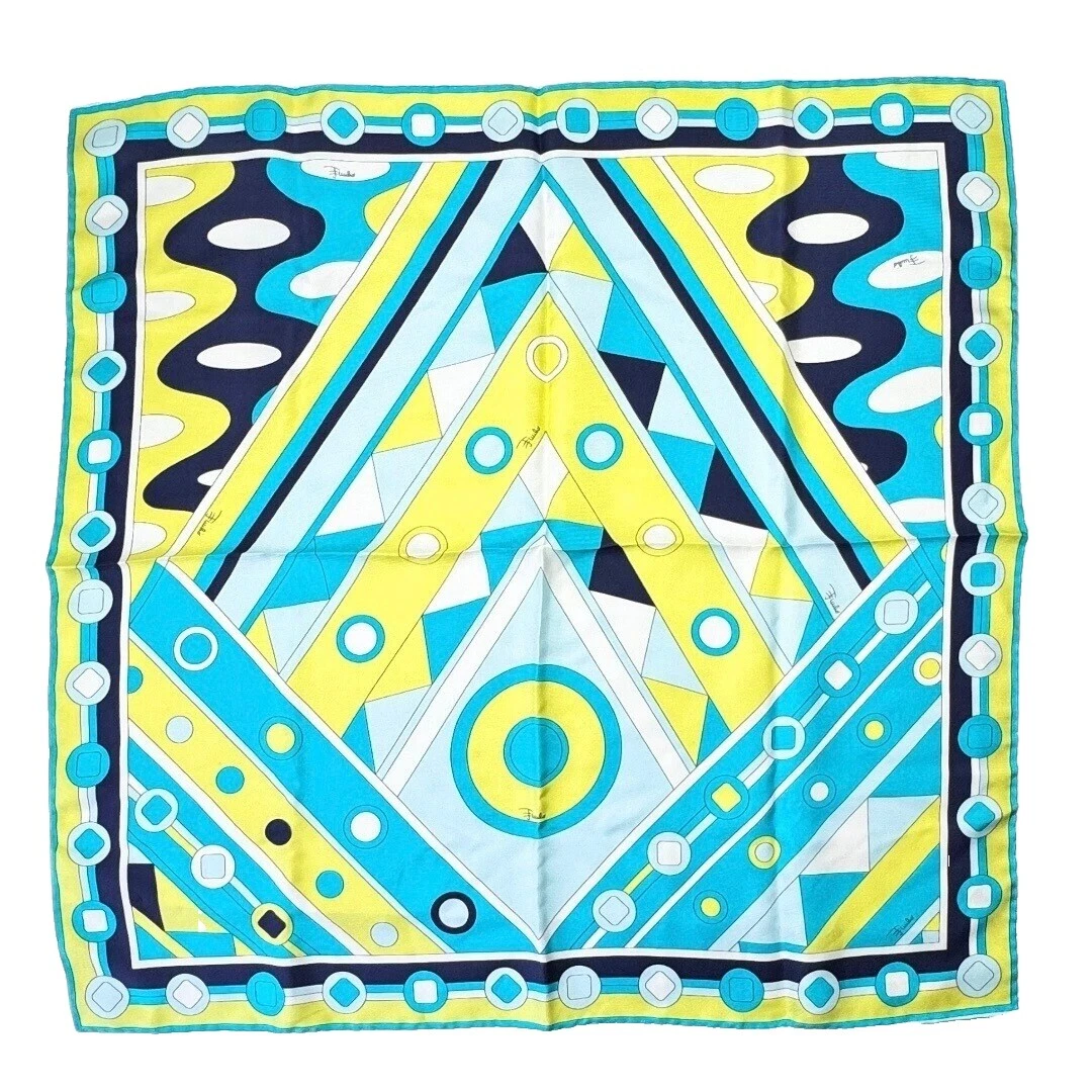 Silk Geometric Emilio Pucci Scarves & Wraps for Women