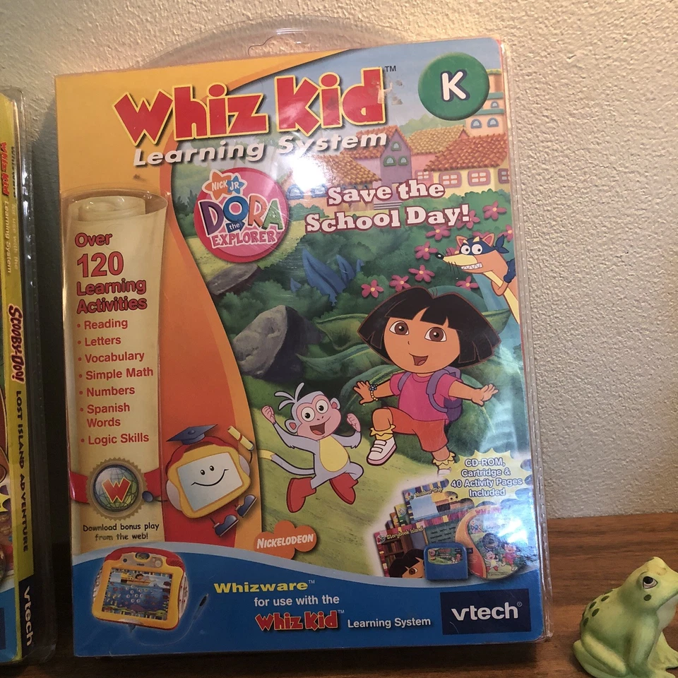 New Whizware Scooby-Doo &Dora the Explorer for Vtech Whiz Kid Learning System - Image 3 of 4
