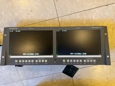 Panorama DTV RM-4290W-2HD Rackmount Monitor Broadcast Video Display w/AC Adapter