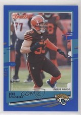 2020 Panini Donruss Press Proof Blue Joe Schobert #76 06v5