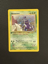 Heracross 6/111 | Neo Genesis | 1st Edition Holo Rare MP on eBay