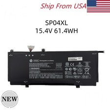 Genuine 61.4WH 15.4V SP04XL Battery For HP Spectre X360 13-AP0000NA HSTNN-IB8R