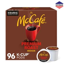 McCafe Premium Roast Medium K-Cup Pods 96 Count Single Serve Coffee