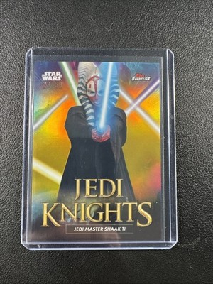 2025 Topps Star Wars Smuggler's Finest Shaak Ti Jedi Knights GOLD /50