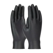 Pip Disposable Gloves, Black, L, 9, PK50 67-246/L Pip 67-246/L L ( 9 )