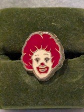 RARE 1979 Ronald McDonald McDonald's Enamel Promo Ring Adjustable