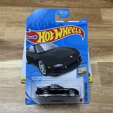 Hot Wheels Factory Fresh '95 Mazda RX-7 Black 1:64 Diecast Car