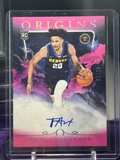 2024-25 Origins Trey Alexander Auto On Card Rookie RC Pink /25 😱🎅🏻