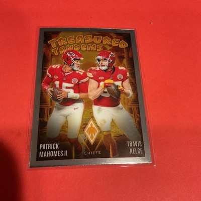 2024 Panini Phoenix #TT-KC Patrick Mahomes II / Travis Kelce Treasured Tandems 