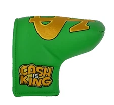 19th Hole Shop Cash is King Blade Headcover Preowned Condition Excellent