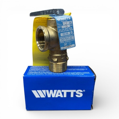 #ad Watts Poppet Type Pressure Relief Valve 3 4quot; 75 PSI LF3L 075 0556032 $64.99