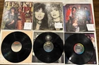 Heart Lot 3 LP 1st Press Little Queen Bebe Le Strange Self Titled VG+/VG