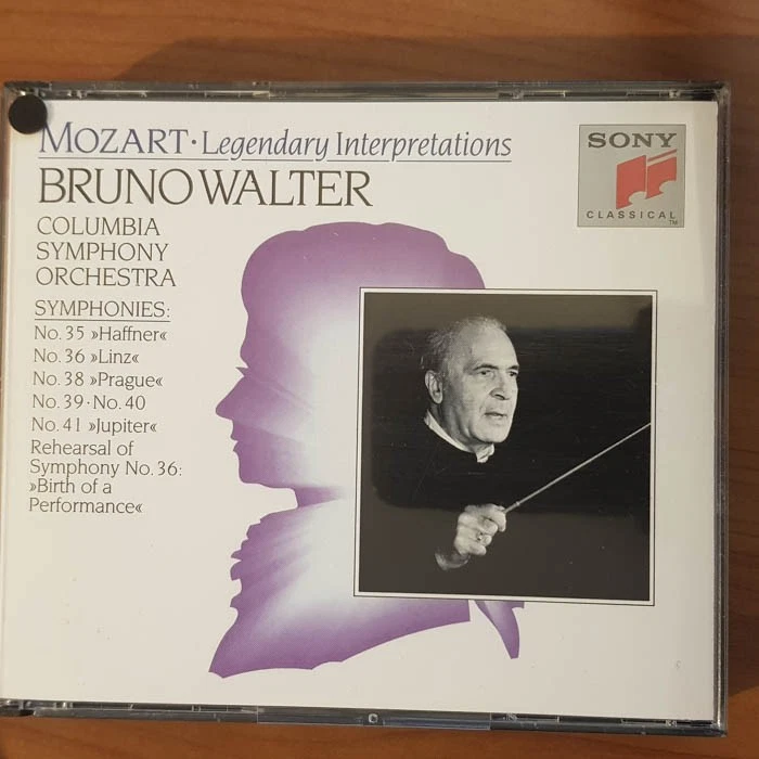 BRUNO WALTER mozart legendary interpretations EX/EX (3CD, Klassik) - Bild 1 von 4