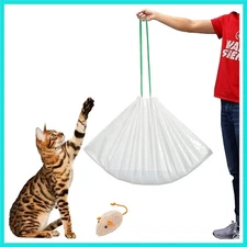 Cat litter Box Liners, 30 Count 46" x 19" XXL Heavy Duty Litter Tray Liner Ba...