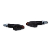 Shin Yo Peak Motorrad Led Blinker Schwarz/Orange E-GeprüFt (Paar)