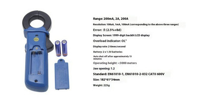 High Precision AC Leakage Current Clamp Meter Digital Pocket Type DT9810