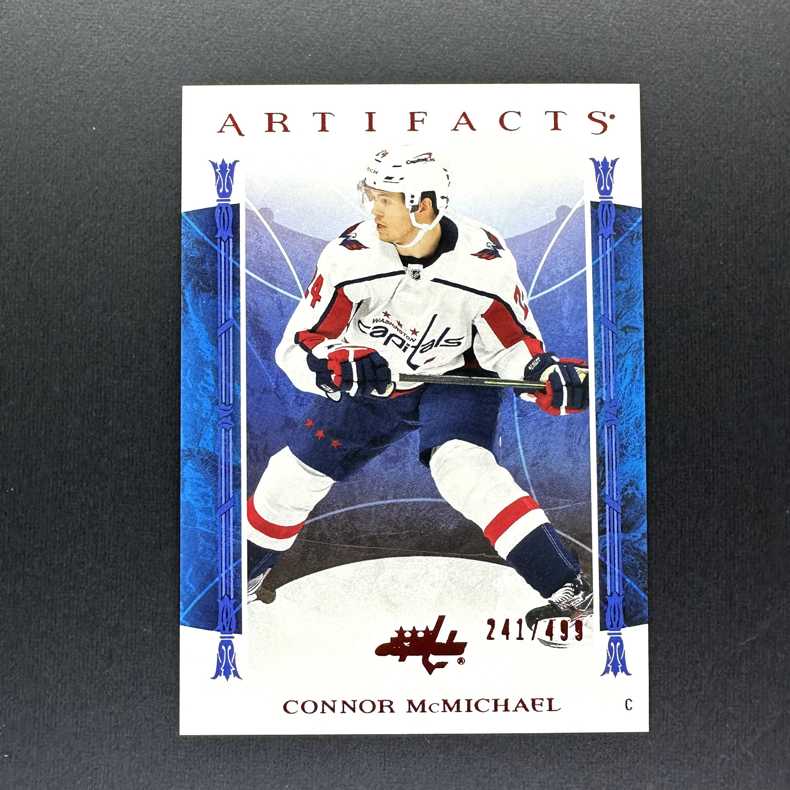 2022-23 Upper Deck Artifacts #31 Connor McMichael Ruby /499 Washington Capitals