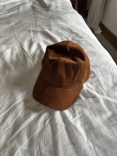 Men’s Brown Tan Cap By Octobre Editions One Size