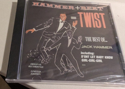 JACK HAMMER - BEST OF HAMMER+BEAT=TWIST CD  BRAND NEW!!