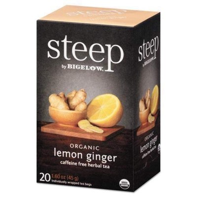 Steep Lemon Ginger Organic 1.55oz 43g