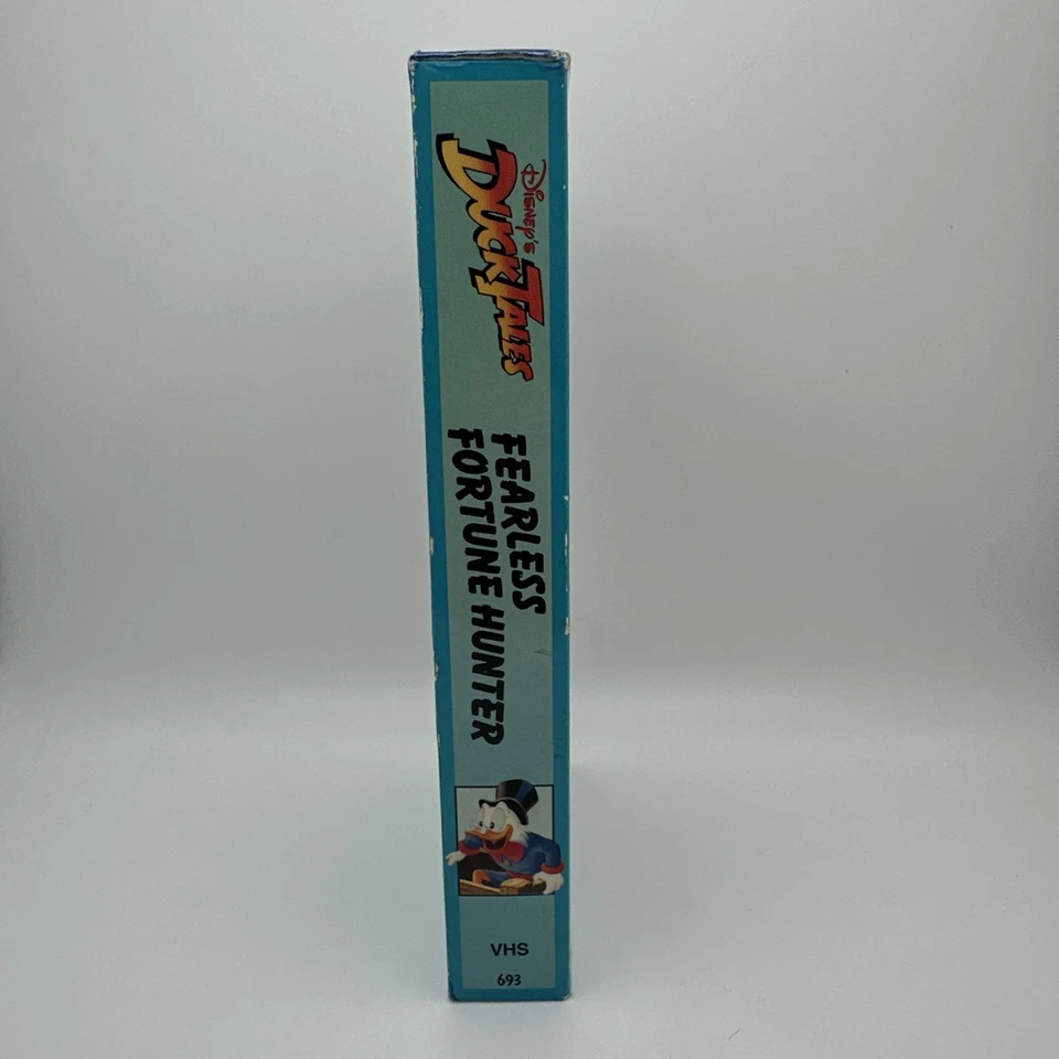 Disney's Ducktales (VHS, 1991) Fearless Fortune Hunter OOP Rare Animation HTF FS - Image 4 of 4