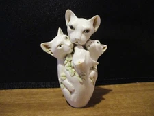 Harmony Kingdom Artist Adam Binder Kiss n' Tail Cats Special Moments Series