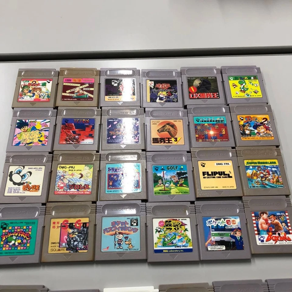 Nintendo Game Boy 48 Juego Cartucho Paquete Lote Colección Completa Japón Foto 2 de 3