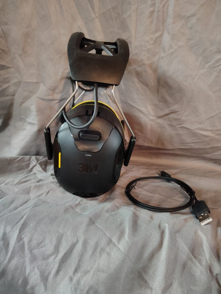 3M WorkTunes Hearing Protector Bluetooth Headphones 26db NRR with Microphone Mic - Image 3 of 4