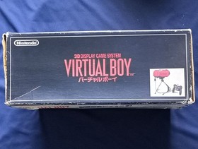Nintendo Virtual Boy VB Console VUE-S-RA with Box Tested