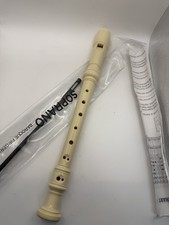 MIE Soprano Recorder Used, Durable Affordable 3 Piece For Easy Cleaning