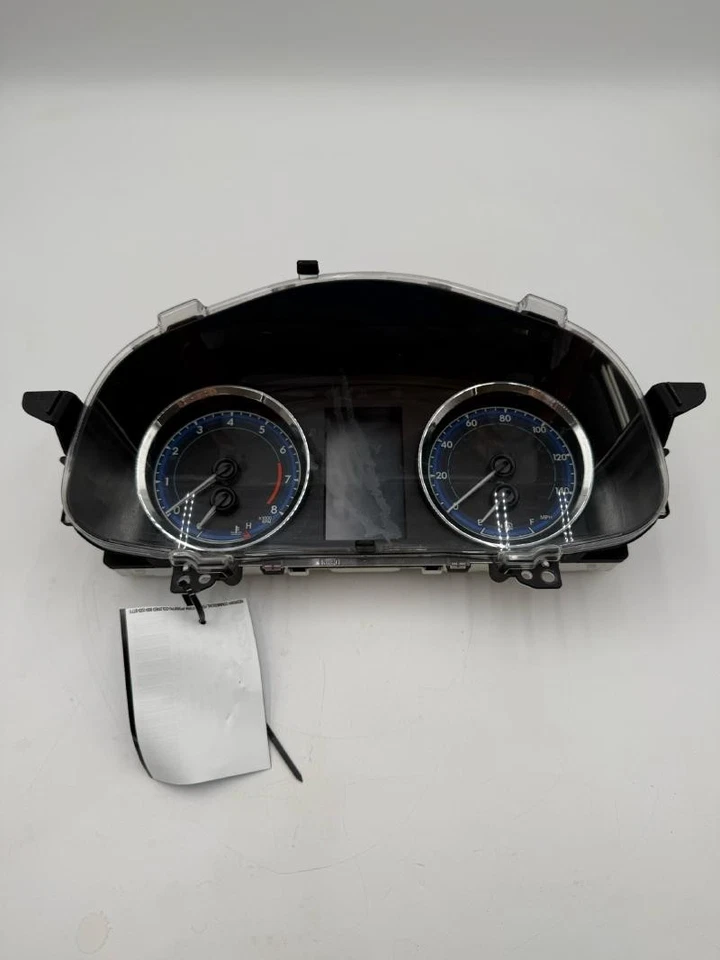 Toyota Corolla 2017-TOYOTA COROLLA velocímetro sedán módulo de cuadro de instrumentos OEM Foto 2 de 4