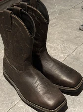 Red Wing Irish Setter Men’s 10 Kittson Steel Toe Waterproof Pull On Work Boot