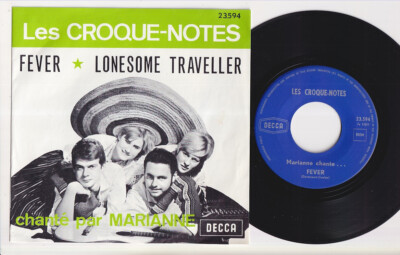 Les CROQUES-NOTES * Fever * 1964 BELGIAN POPCORN GARAGE MOD R&B YeYe 45 * Listen