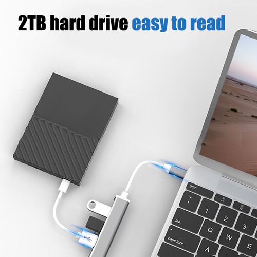 Mini USB Type C Hub 4Port Adapter USB3.1Multi Splitter 4in1 Docking Station _ou - Photo 4/16