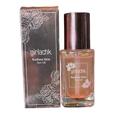 Girlactik Radiant Skin Face Oil, Net Wt 25ml/0.8 fl oz - New In Box