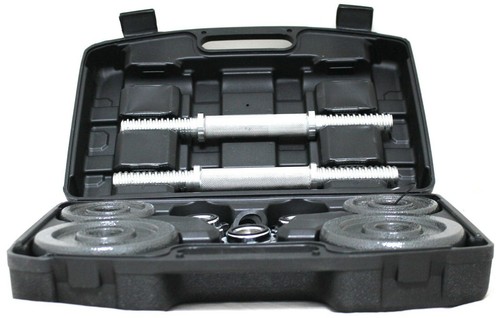 Kemket Cast Iron Dumbbell Set Adjustable Dumbbell Set Fitness Training Home Gym - Picture 6 of 17