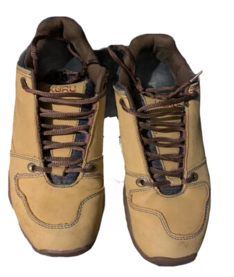 KURU Brown Leather Trail Hiking Walking Shoes Women's US SZ 20081390  - Main Image