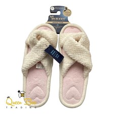Isotoner Womens Slip On Slippers Size XL 9.5-10 