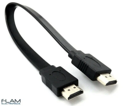 Cable video audio ethernet HDMI 1.4 Male / Male 45 cm Full HD 1080p High Quality - Photo 1/2