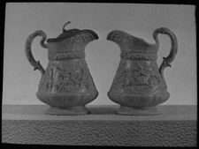 Magic Lantern Slide ST ANDREWS CHURCH BURNS JUGS WHITBY C1920 PHOTO 