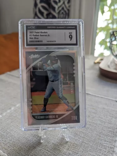2021 Panini Absolute Holo Silver #3 Vladimir Guerrero Jr /199 CGC Mint 9