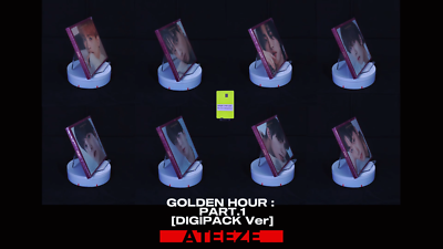 ATEEZ [GOLDEN HOUR:PART.1] Album DIGIPAK 8 Ver SET/8 CD+8 Photo