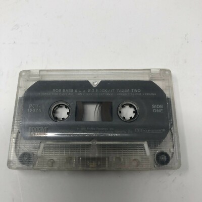 Rob Base & D.J. E-Z Rock - It Takes Two (1988) Cassette Profile Records Rap