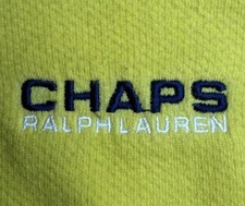 Ralph Lauren x Chaps Pullover Sweater size Large Vintage Embroidered Logo