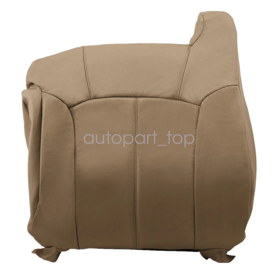 Cubierta de asiento de cuero para conductor y pasajero GMC Sierra 2500 HD 2000 2001 #522 Foto 4 de 4