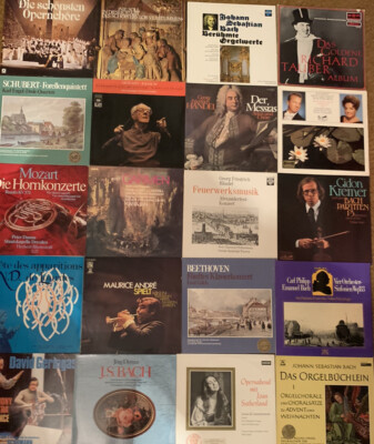 Über 50 Langspielplatten Klassik Konvolut