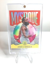 2020-21 Panini Asia Tmall SP James Harden Mystique Yellow & Orange #9 Card