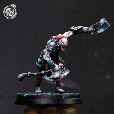 3D Printed Cast n Play Reanimated Warrior Hidden Crypt 28mm 32mm D&D