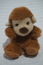 JELLYCAT POPPET MONKEY - RETIRED - RARE - TINY - 10CM