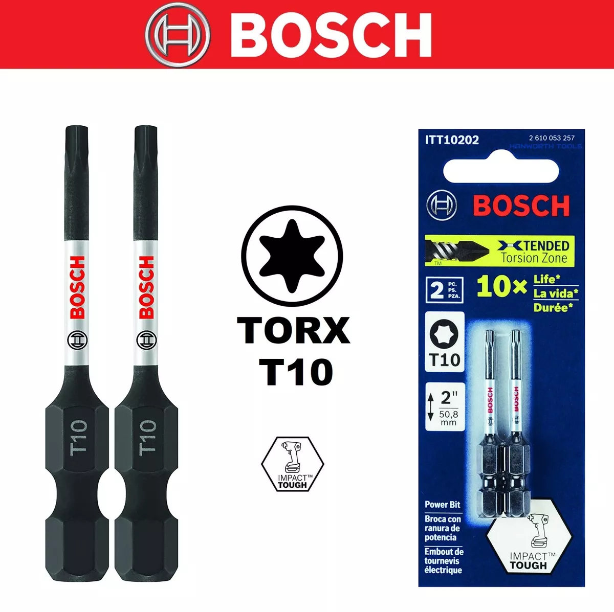 Bosch torx 2024 bit set